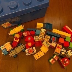 アンパンマンブロックとLEGOデュプロセット