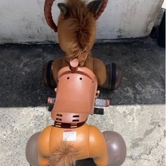電動お散歩ポニーお馬さんディスプレイ看板お美味ウマさん🍉プロフ必読の画像