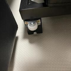 レザーソファーベッドの画像