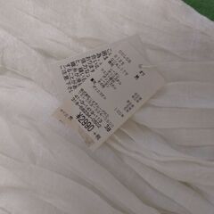 白いスカートです。の画像