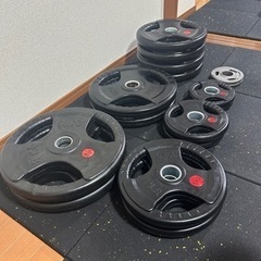 【直接取引】オリンピックプレート　187.5kgセット