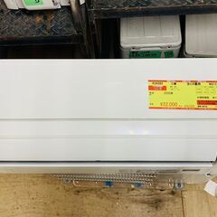 K04393　三菱　中古エアコン　主に6畳用　冷房能力　2.2KW ／ 暖房能力　2.2KW