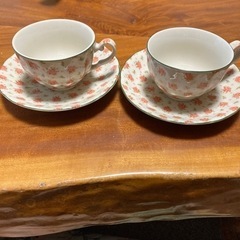 小花柄　コーヒーカップ