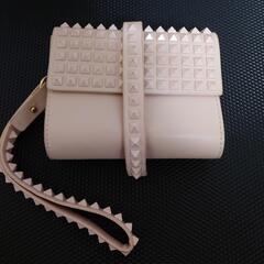 ZARA クラッチバッグ スタッズ