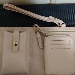 ZARA クラッチバッグ スタッズの画像