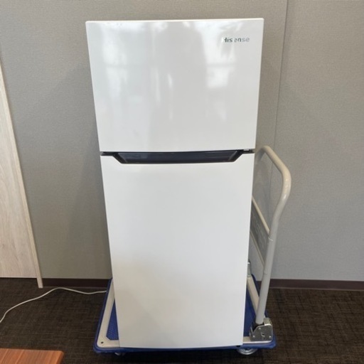 Hisence ハイセンス 2ドア ノンフロン冷凍冷蔵庫 HR-B12C 2021年製