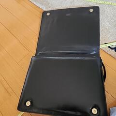 クロコダイル　黒　ショルダーバッグの画像