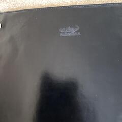 クロコダイル　黒　ショルダーバッグの画像