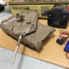 タミヤ 戦車 ラジコン 1/16 10式戦車 フルオペレーションセットの画像