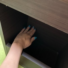 早めの引き取りの方優先！収納付き椅子！の画像