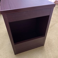 早めの引き取りの方優先！収納付き椅子！の画像