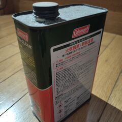 レトロ】colemanコールマン ホワイトガソリン缶(空) (はなべえ