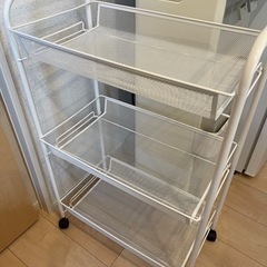 【美品】スチールワゴン　3段
