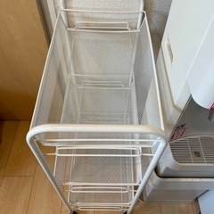 【美品】スチールワゴン　3段の画像