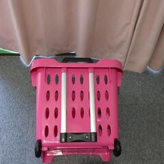 ☆お値引き☆ダルトンバスケットトロリー☆ピンク色32L☆自宅保管品の画像