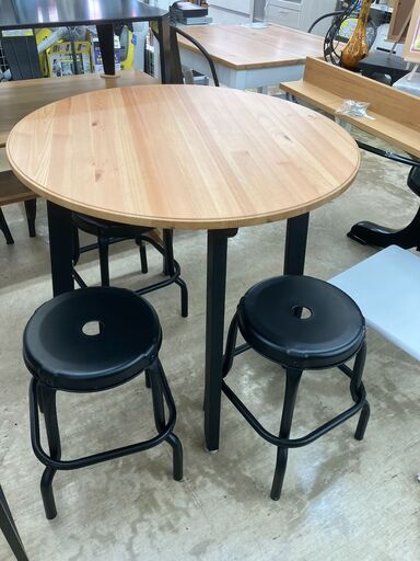 Grace IKEA 丸テーブル GAMLARED高さ調整あり IKEA イケア GAMLARED ダイニングテーブル 丸テーブル