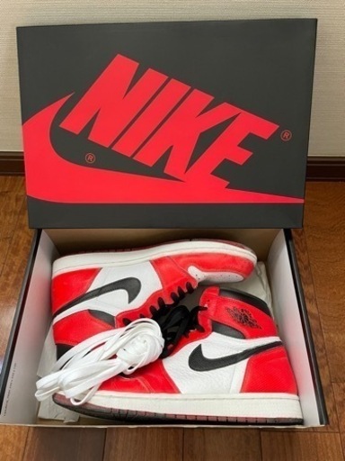 nike ナイキ　エアージョーダン1 レトロ　ハイ　OG リペイント加工