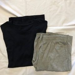 中古 GU上下半袖、短パンセット Mサイズ