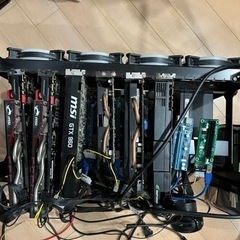 マイニングPCパーツ他、まとめて差し上げます。の画像