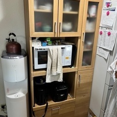 【取引完了】カップボード（食器棚）