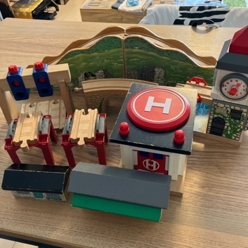 きかんしゃトーマス 木製レールセット デラックス操車場など