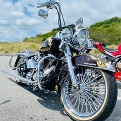 再値下げ ハーレーflstc1580ヘリテイジ　　の画像