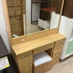 【値下げしました!!】ニッセイ ドレッサー 化粧台 3面鏡 No...