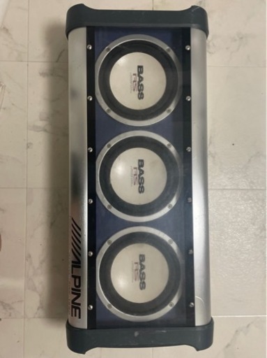 値下げしました　アルパイン　車載ウーハー　SWE-1890 300W