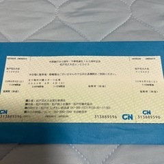松戸花火大会　協賛席　1枚