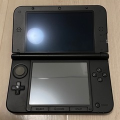 Nintendo 3DSLL ブルー×ブラック 本体＋SDカード＋ソフトの画像