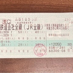 【取引中】青春18きっぷ｜4回分