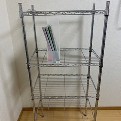 【組み立て済み】スチールラックの画像