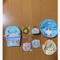すみっこぐらし　小物セット　バッチ等7点
