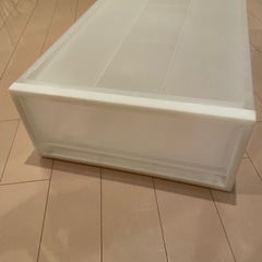 クリア収納ケース×2 (引渡しのみ)