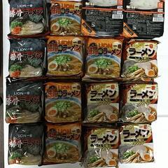 インスタントラーメン20食　ご飯パック4食分
