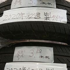 中古タイヤ、１６５／６０R１５ ４本の画像