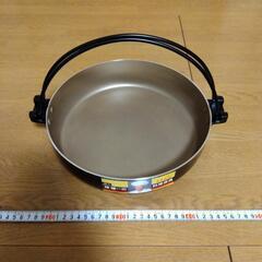 すき焼き鍋　26cm　アルミ　陳建一の料理道具　新品未使用の画像