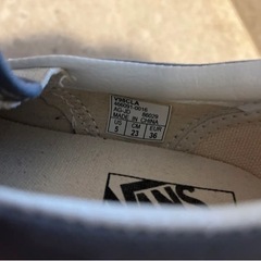 VANS スリッポン　グレーの画像