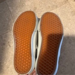 VANS スリッポン　グレーの画像