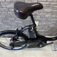 サマーSALE  東京23区配達無料　新基準 ヤマハ　パスシティC 6Ah リチウム 電動自転車 中古　BS 502の画像