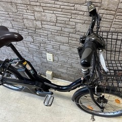 サマーSALE  東京23区配達無料　新基準 ヤマハ　パスシティC 6Ah リチウム 電動自転車 中古　BS 502の画像
