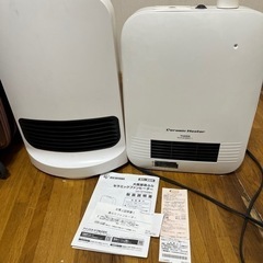 セラミックファンヒーター２台