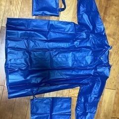 無印良品　キッズレインコート　125〜140㎝の画像