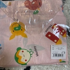 【受け渡し者決定】新品スポンジバス、敷布団シーツカバーの画像