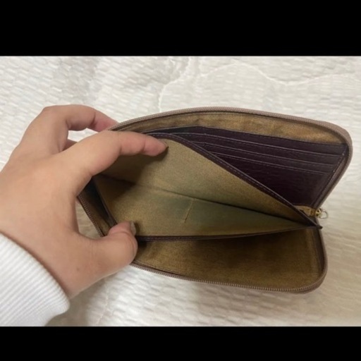 ATAO アタオ 長財布 リモ ヴィドロ セピアボルドー  L字ファスナー
