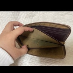 ATAO アタオ 長財布 リモ ヴィドロ セピアボルドー  L字ファスナーの画像