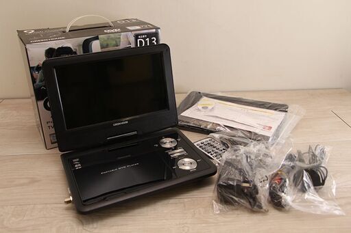 GREEN HOUSE グリーンハウス TVチューナー内蔵ポータブルDVDプレーヤー GH-PDV9NTG (E1866nxY)