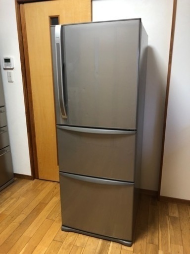 送料込TOSHIBA冷蔵庫 3ドア 右開きGR-34ZV(N)