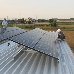 太陽光ソ－ラ－パネル取り付け手元作業員急募