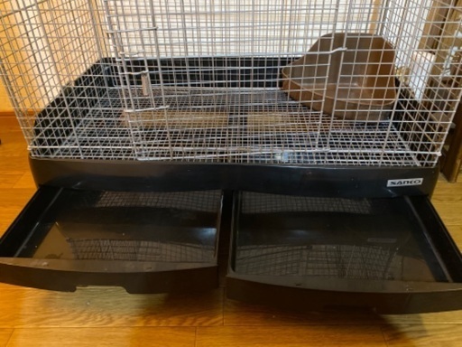 SANKO C32イージーホーム80ブラック　小動物　ケージ　チンチラ　フェレット　ハリネズミ　ジリス　デグー